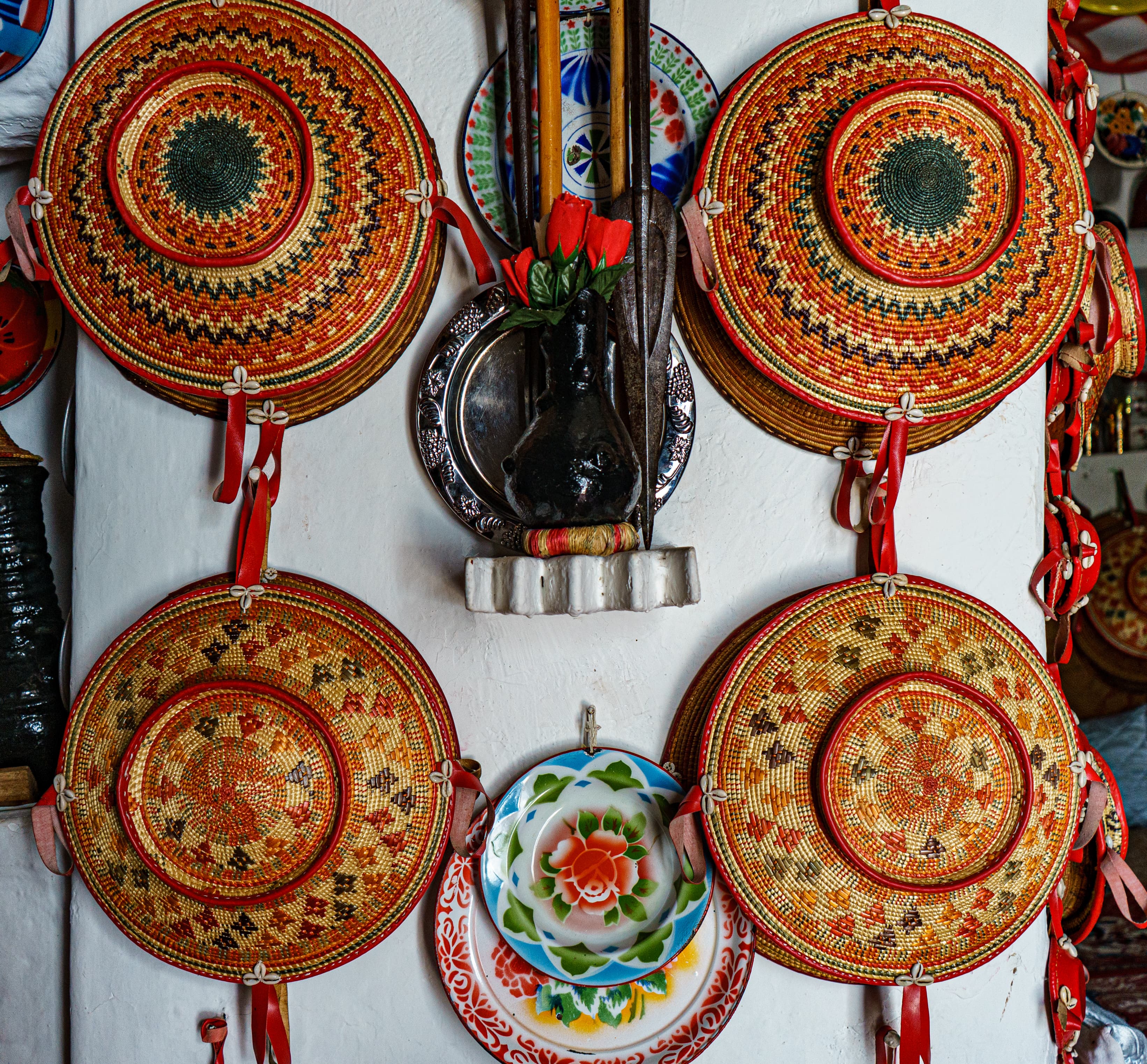 Hyena Feeding At Night